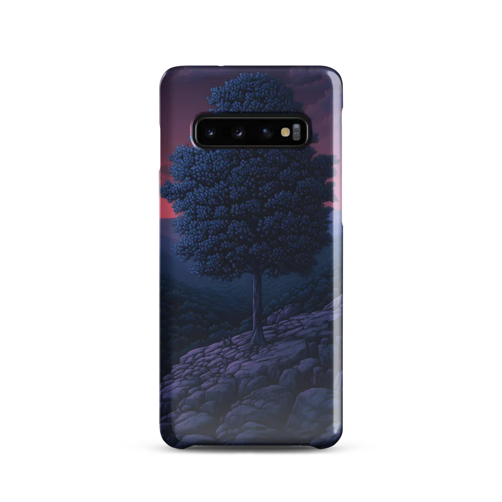 Solitary Sentinel: A Tree at Dusk