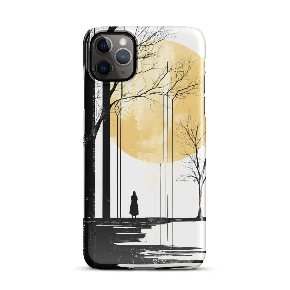 Solitude Under the Yellow Sun | Phone Case |  11 Pro Max | Snap Case | Glossy