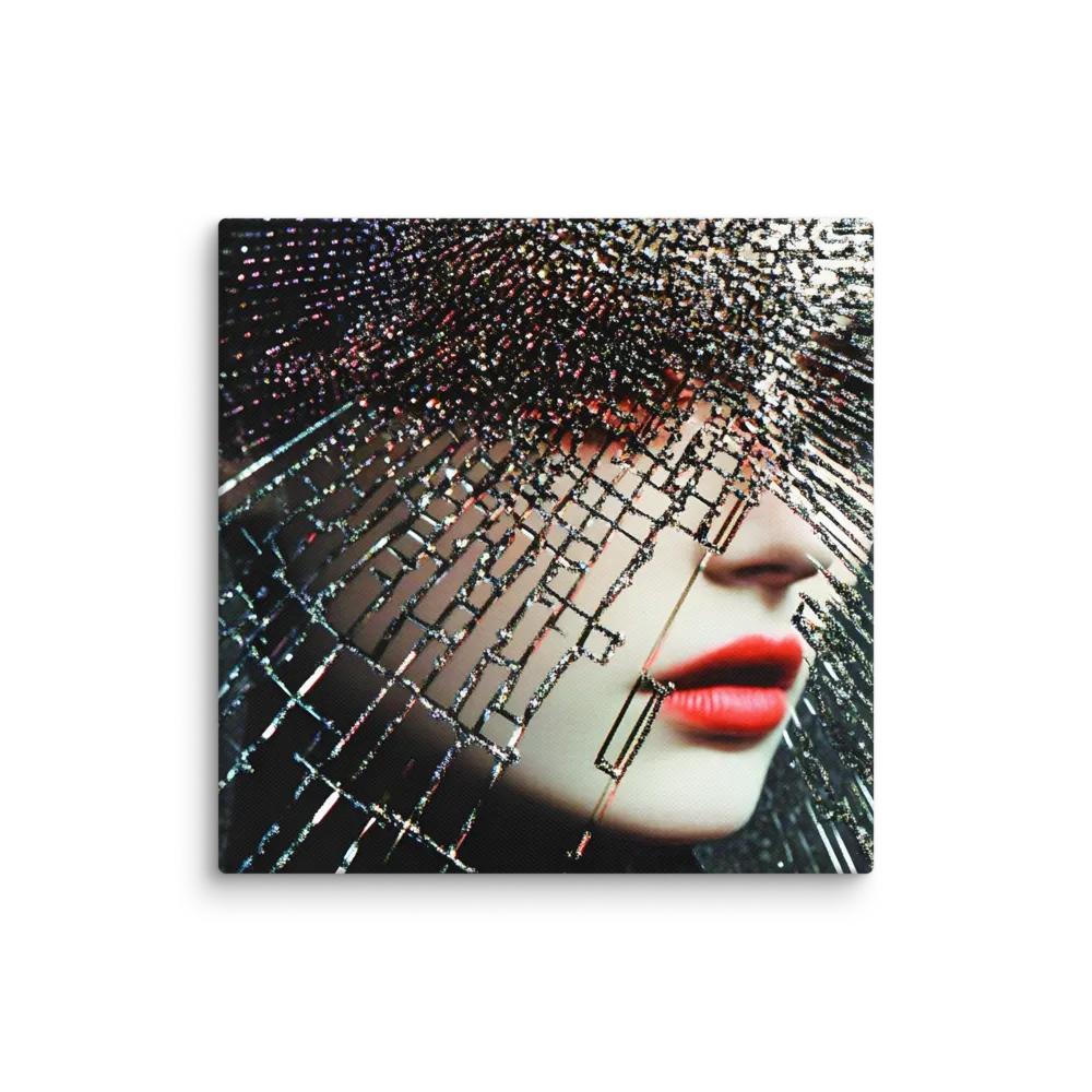 Fractured Identity | Canvas | 16″×16″