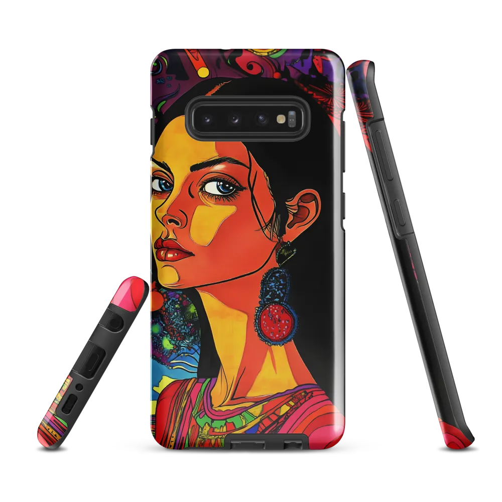 Ethereal Dreamscape in Vivid Colors | Phone Case |  S10 Plus | Tough Case | Glossy