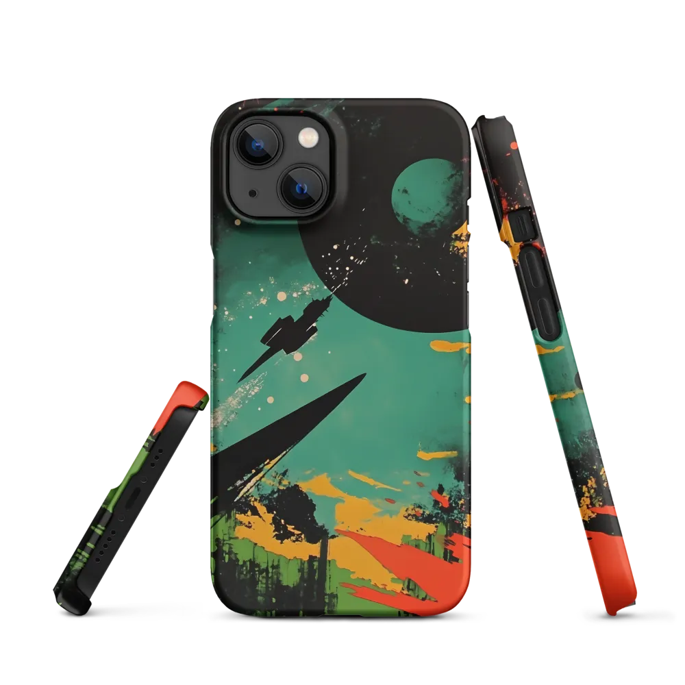 Journey Through the Cosmic Canvas | Phone Case |  13 | Snap Case | Matte