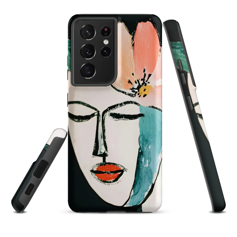 Elegance in Bloom | Phone Case |  S21 Ultra | Tough Case | Matte