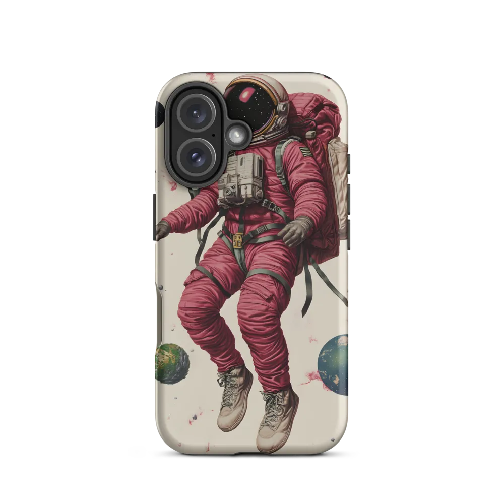 Cosmic Voyager: The Space Explorer | Phone Case