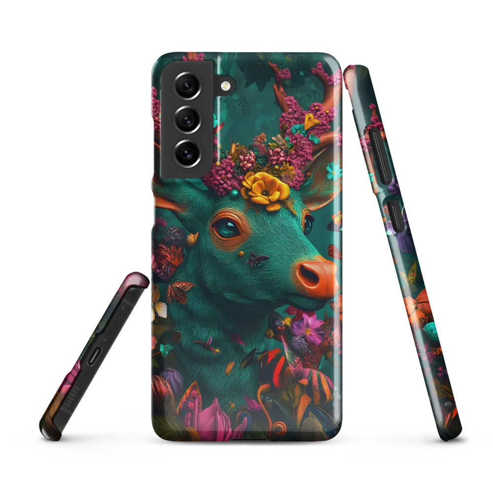 Whimsical Blossoms of the Enchanted Forest | Phone Case |  S21 FE | Snap Case | Glossy