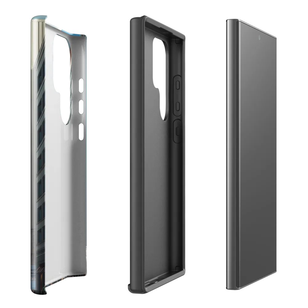 Futuristic Stroll through the Urban Skyline