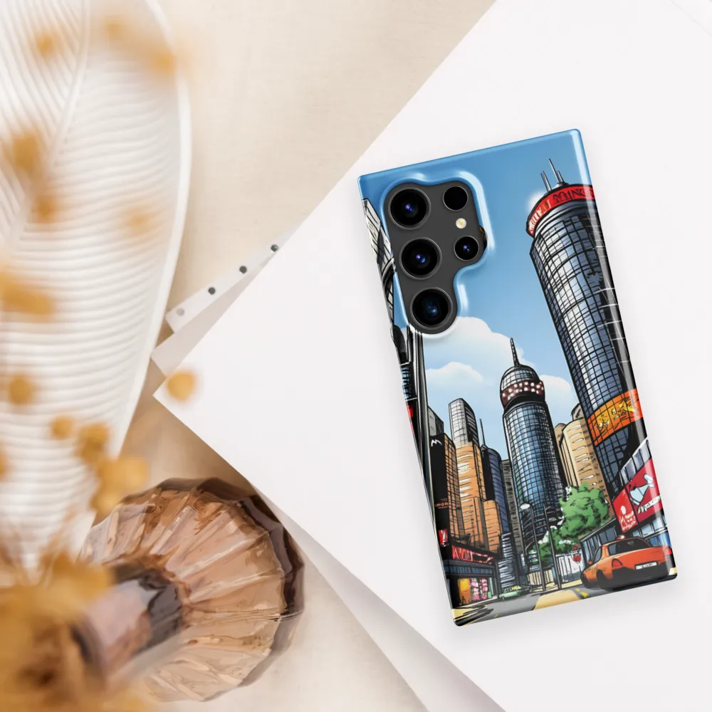 Urban Pulse: A Comic Cityscape