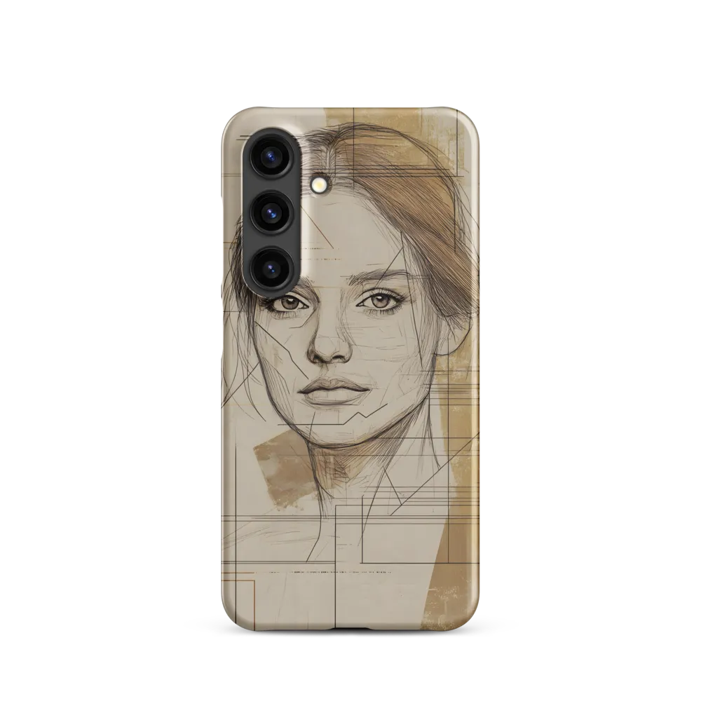Geometric Elegance: A Modern Portrait