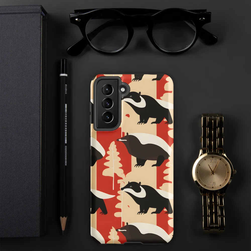 Wildlife Pattern: The Badger Tale