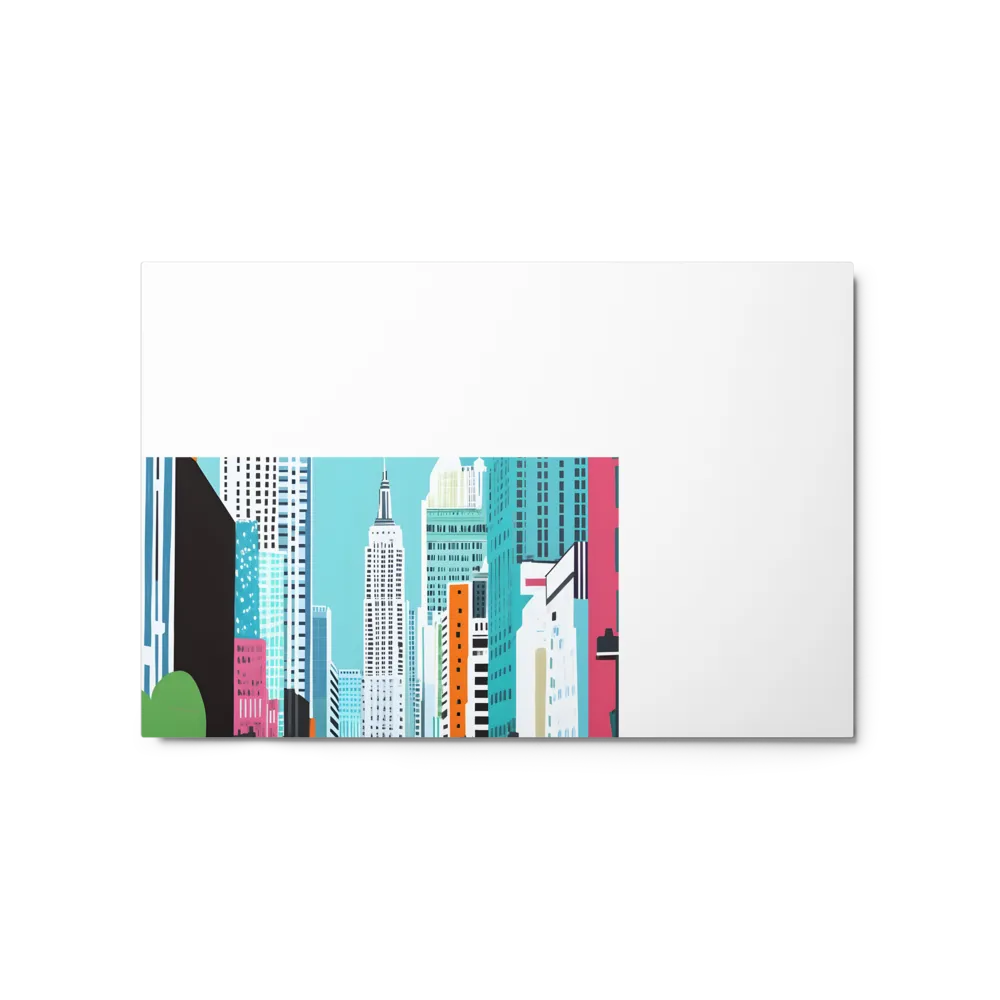 Urban Symphony: A Modern Cityscape | Art Print