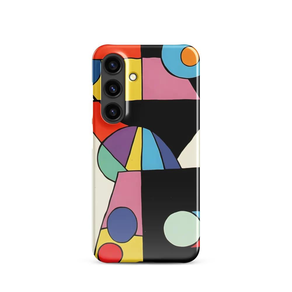 The Play of Shapes | Phone Case |  S24 | Snap Case | Glossy