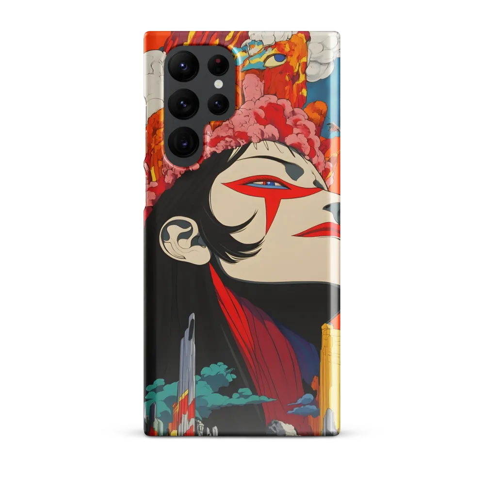 Eruption of Power | Phone Case |  S22 Ultra | Snap Case | Glossy