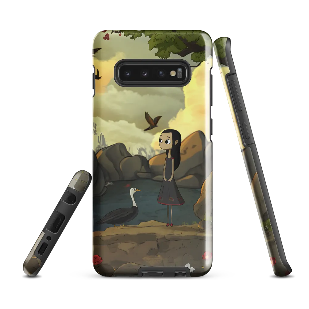 Echoes of Innocence | Phone Case |  S10 Plus | Tough Case | Glossy