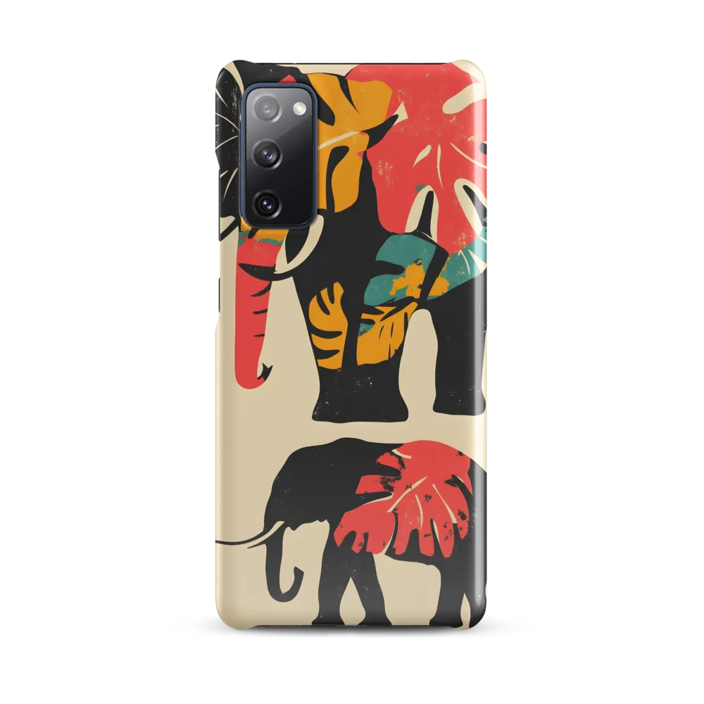 Tropical Elegance: The Elephant's Dance