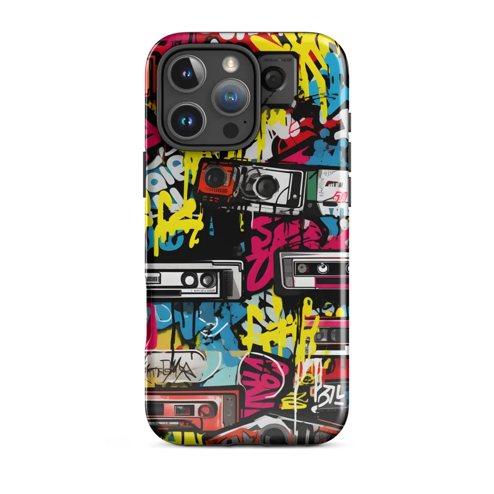 Urban Nostalgia: A Retro Cassette Explosion
