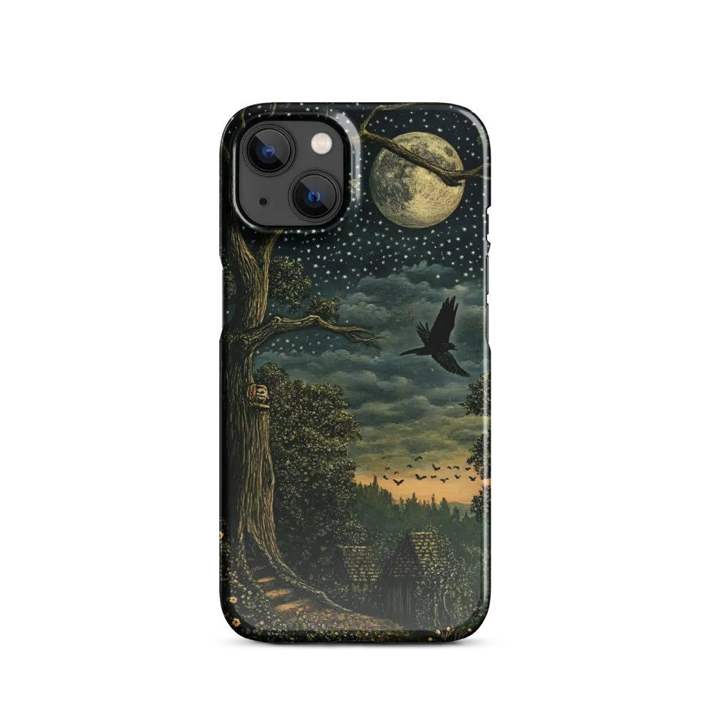 Mystical Nightscape Under the Full Moon