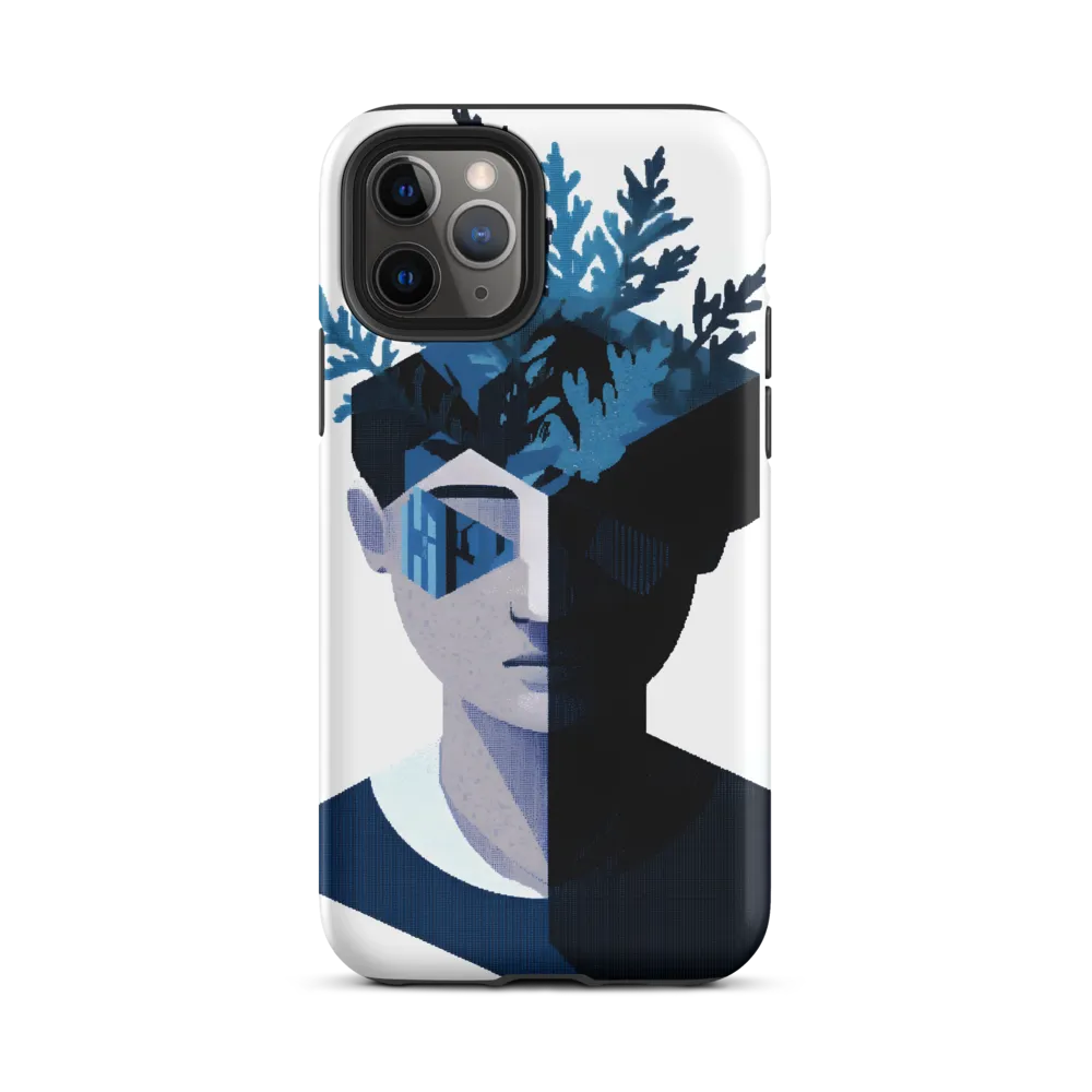 Nature's Reflection in a Surreal Portrait
