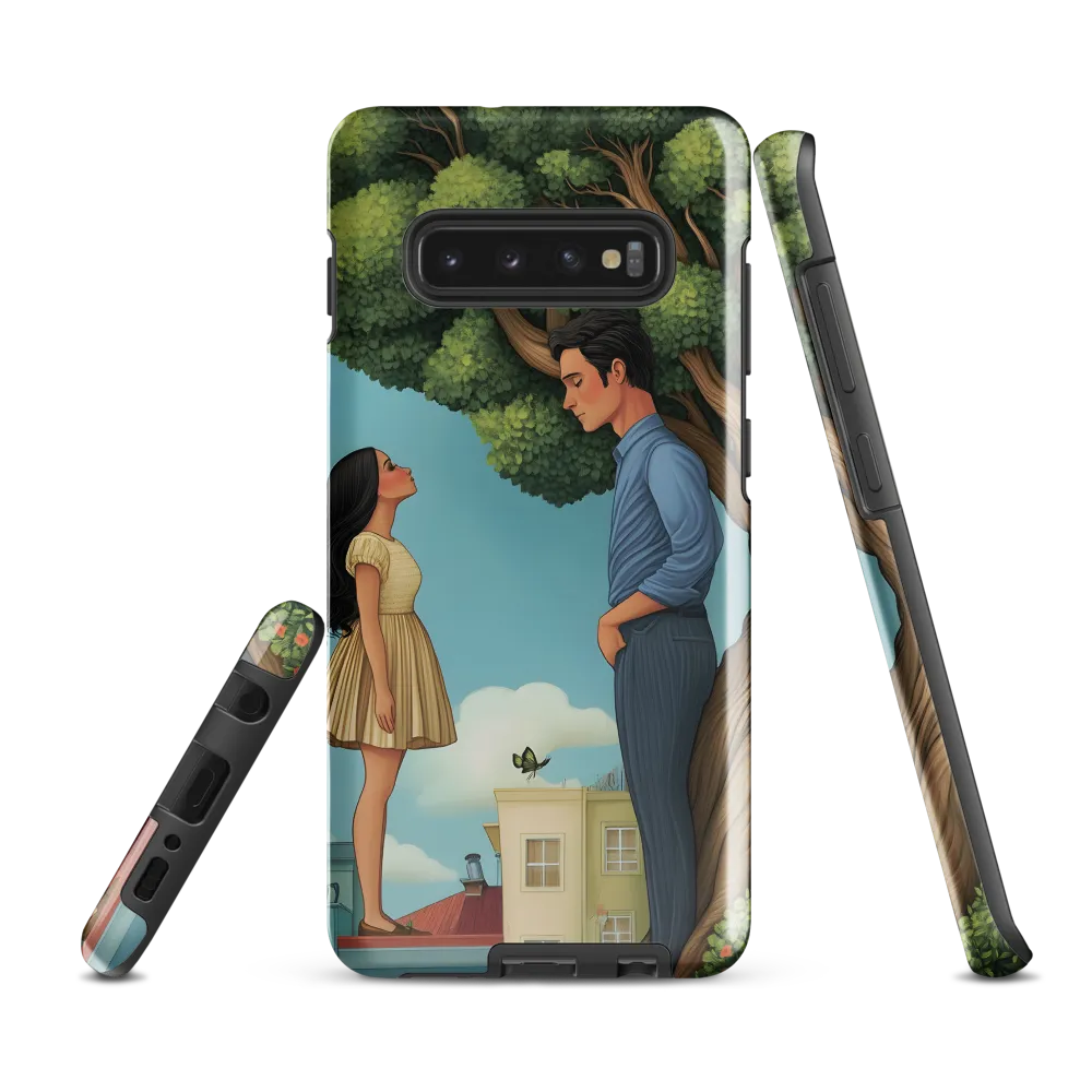 Beneath the Whispering Tree | Phone Case |  S10 Plus | Tough Case | Glossy