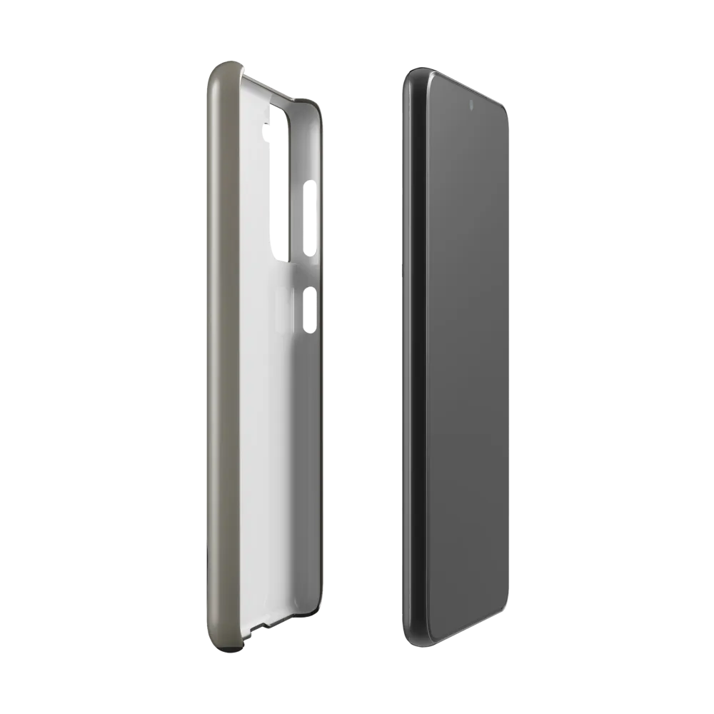Serenity in Monochrome | Phone Case |  S21 | Snap Case | Glossy