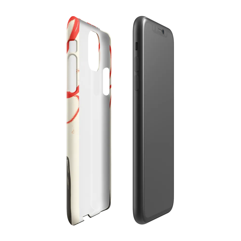 Dramatic Elegance in Red and Black
