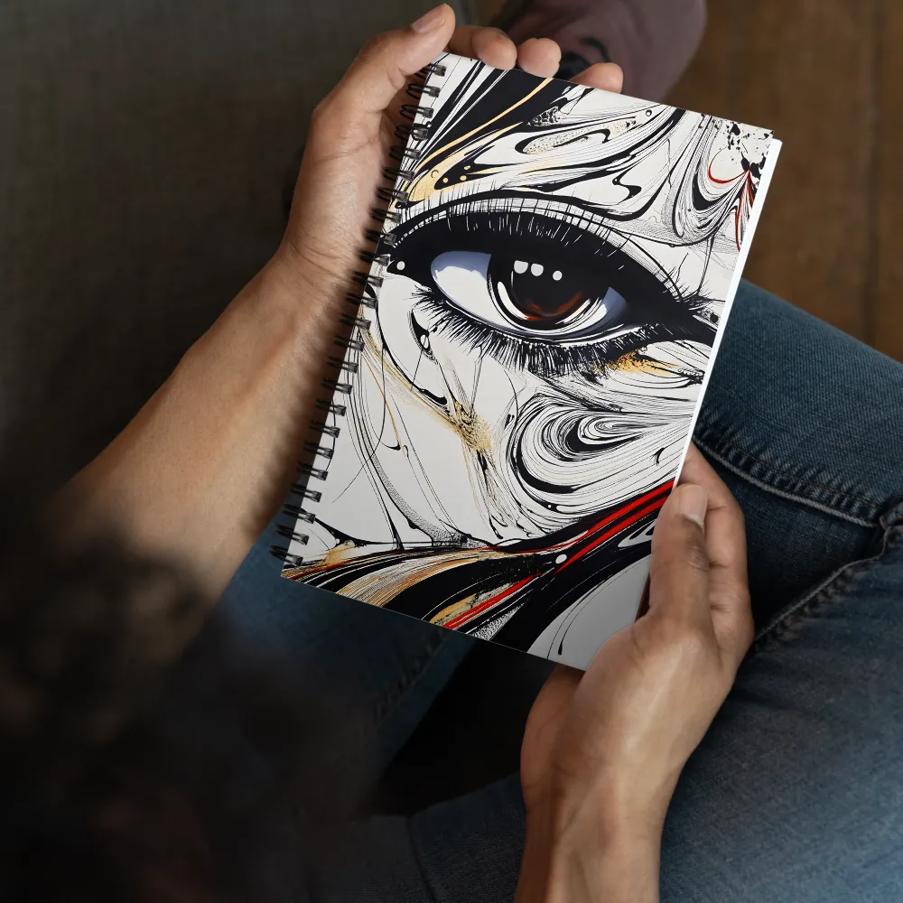 The Eye of Emotion | Spiral Notebook