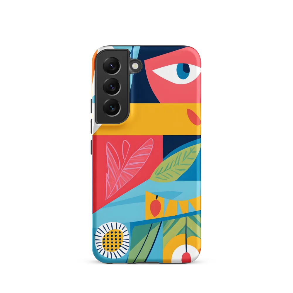 Fragmented Gaze in Botanical Blocks
