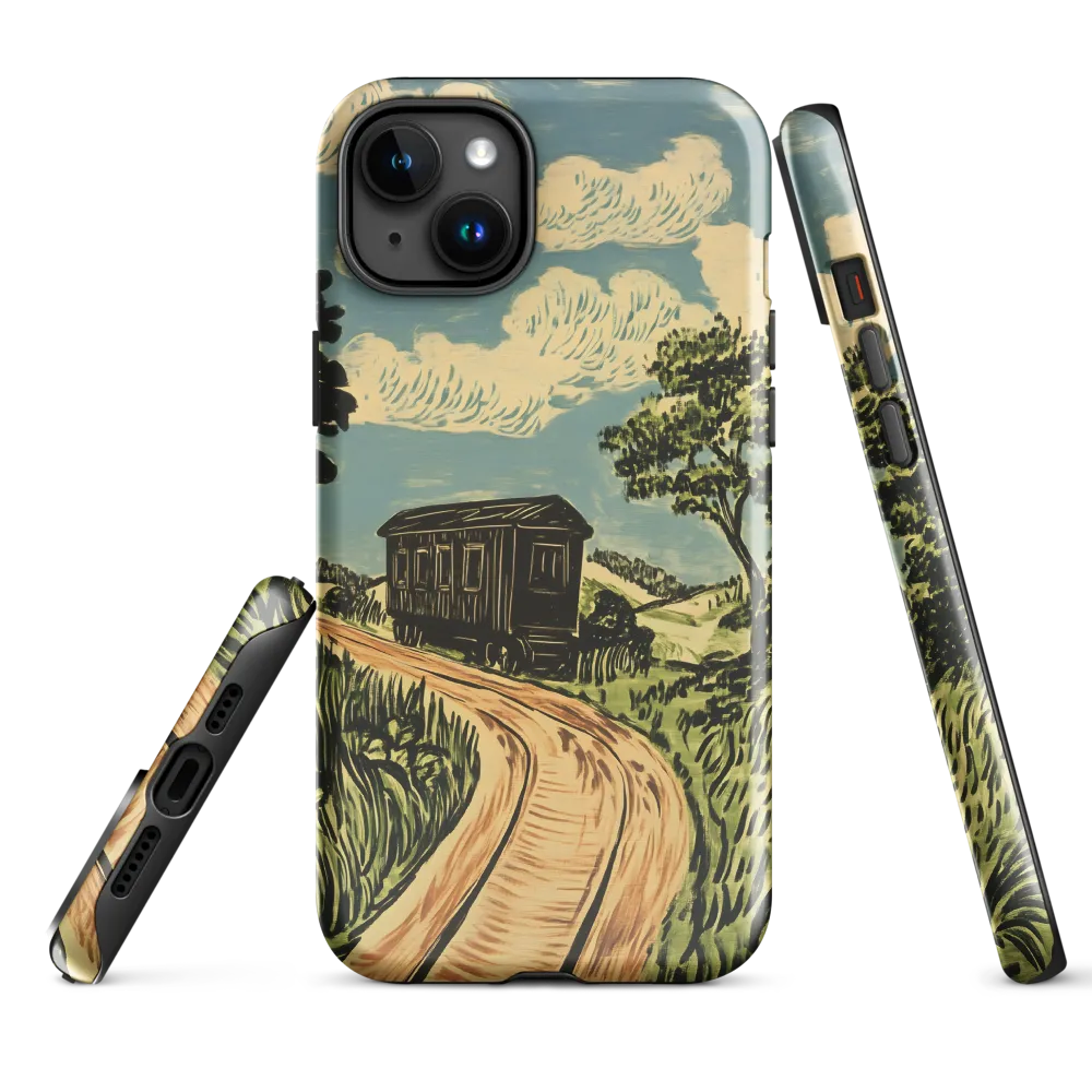 Nostalgia on the Rails | Phone Case |  15 Plus | Tough Case | Glossy
