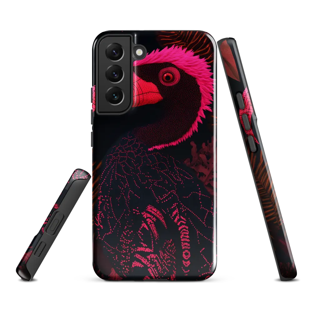 Tropical Echoes: A Modern Avian Portrait