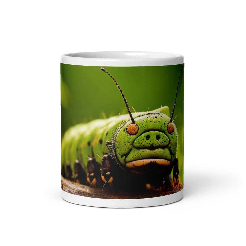 A Caterpillar's Luminous Journey | Mugs | Multiple Sizes & Colors