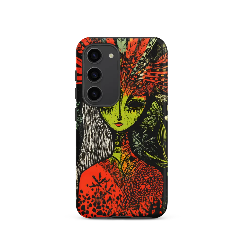 Mystical Flora: A Surreal Portrait