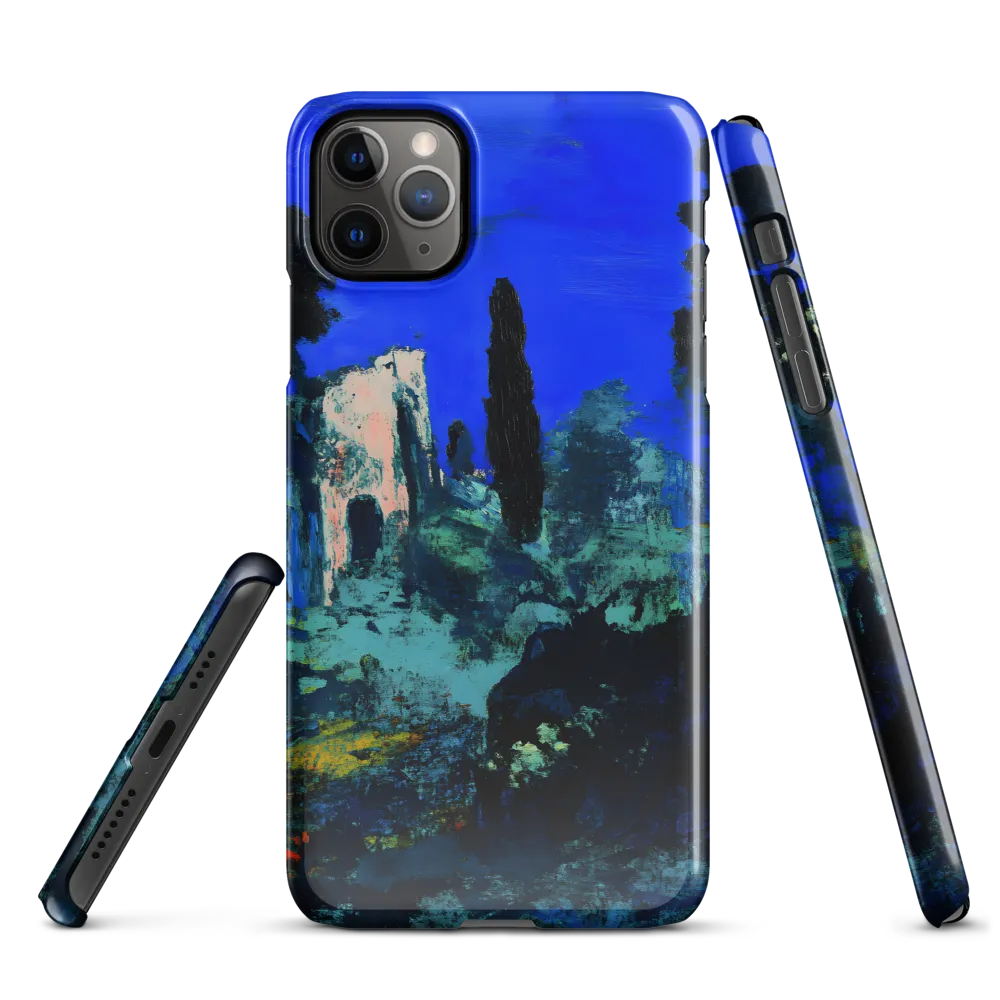 Moonlit Ruins: An Impression of Tranquility | Phone Case |  11 Pro Max | Snap Case | Glossy