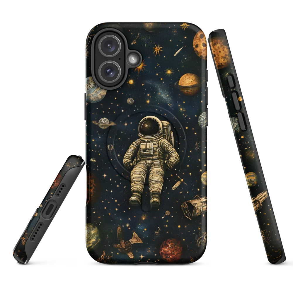 Cosmic Voyage: An Astronaut's Solitude