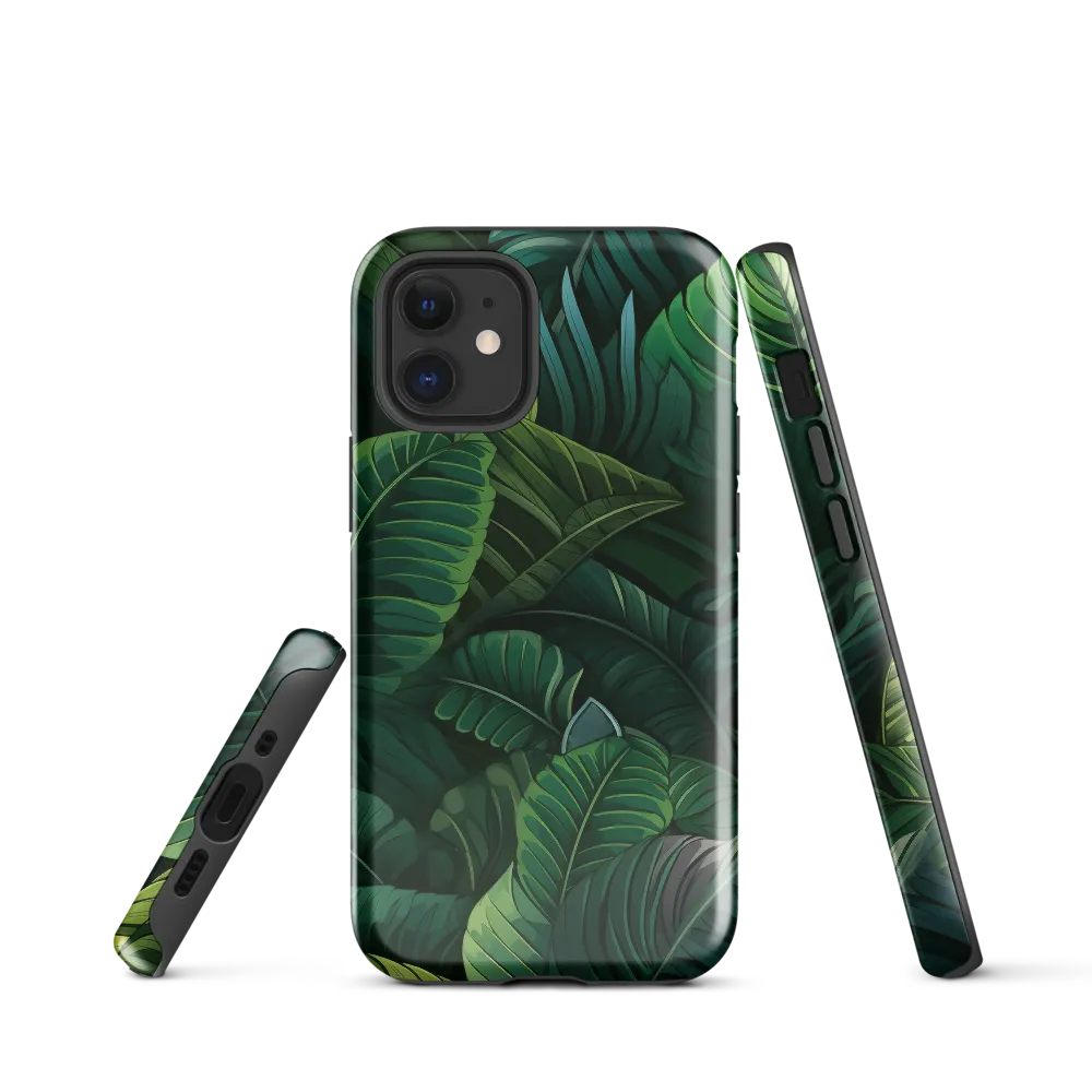Lush Canopy: A Tropical Foliage Study