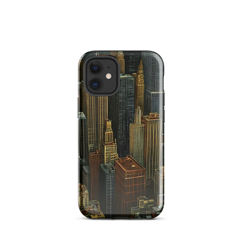 Urban Elegance: A Golden Cityscape