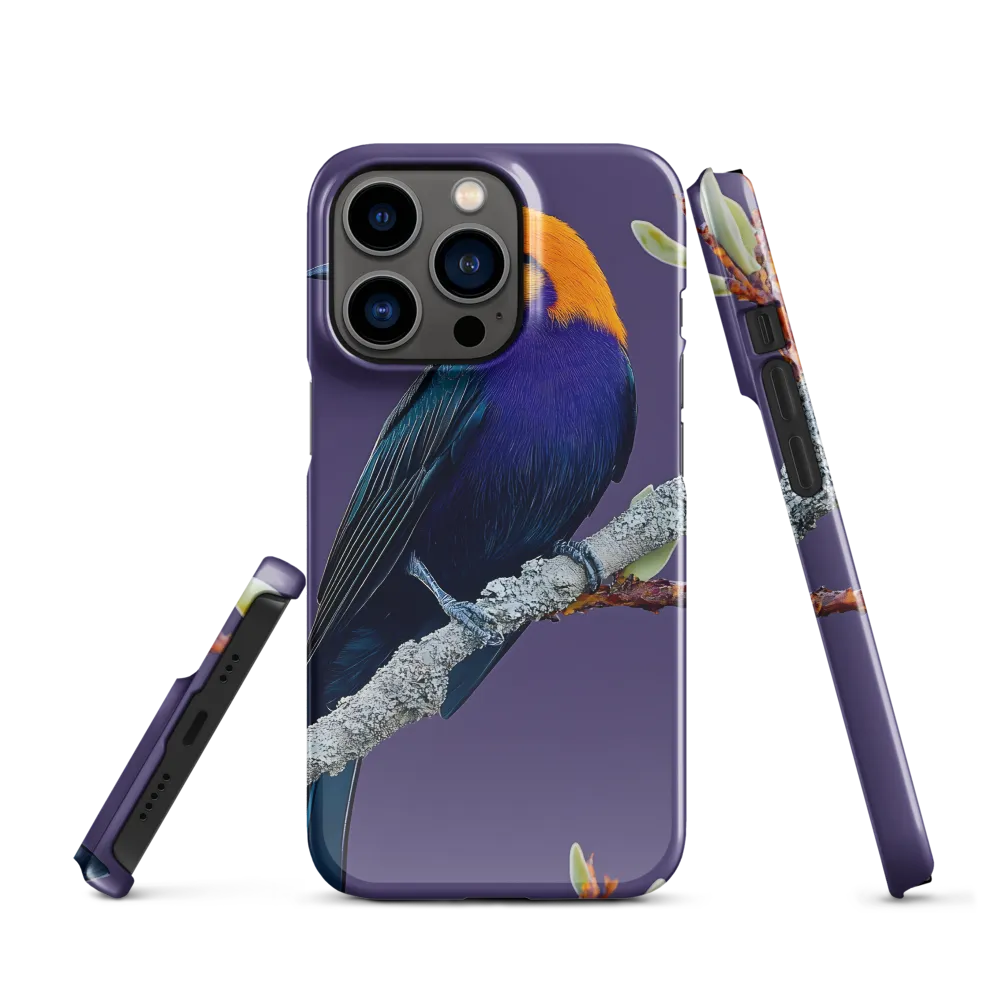 Violet Perch with Golden Crown