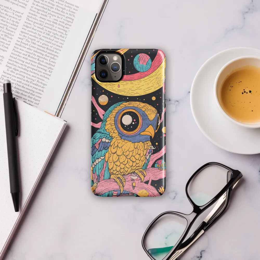 Whimsical Cosmic Owl | Phone Case |  11 Pro Max | Snap Case | Glossy