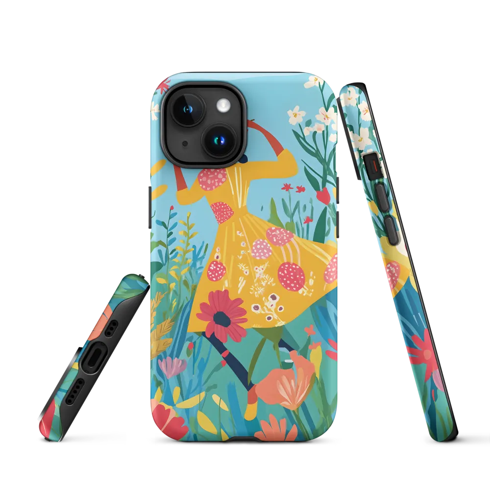 Dancing Among Blossoms | Phone Case |  15 | Tough Case | Matte
