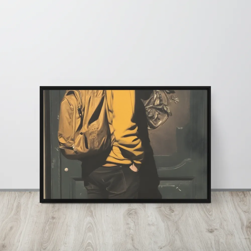 Silent Reflection | Canvas with Black Frame | 20″×30″