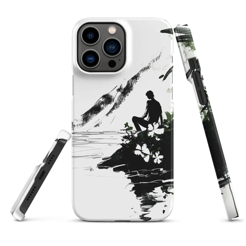 Contemplation by the Water | Phone Case |  13 Pro Max | Snap Case | Matte