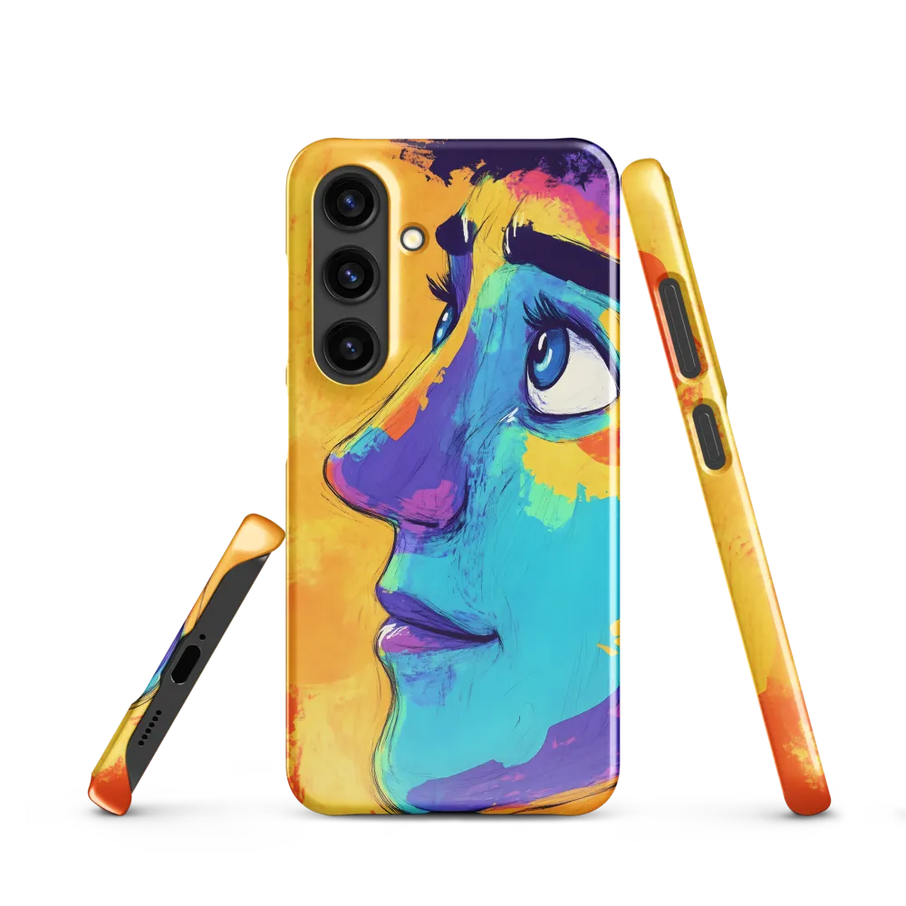 Whispers of Curiosity | Phone Case |  S24 | Snap Case | Glossy