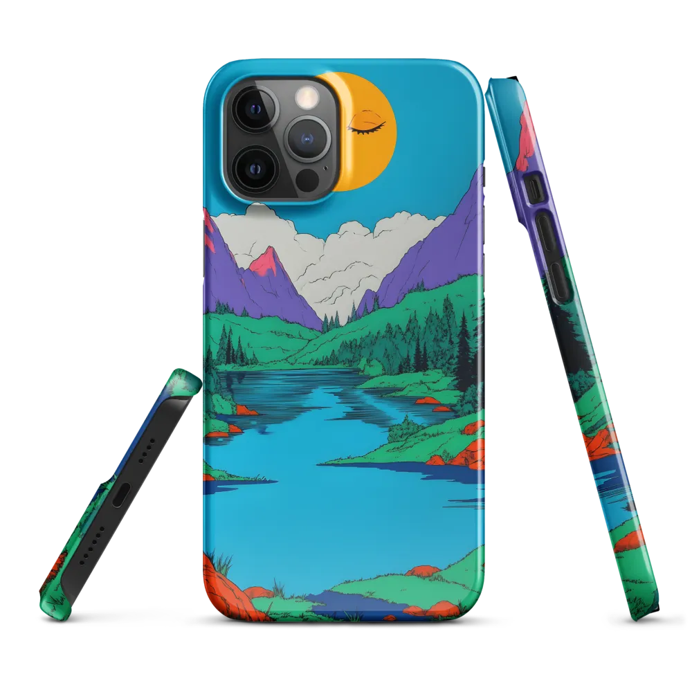 Whimsical Serenity in Vibrant Colors
