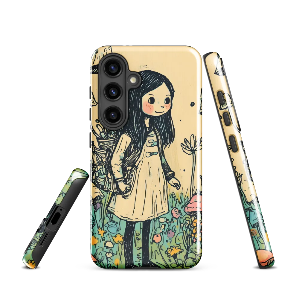 A Whimsical Journey Through a Colorful Meadow