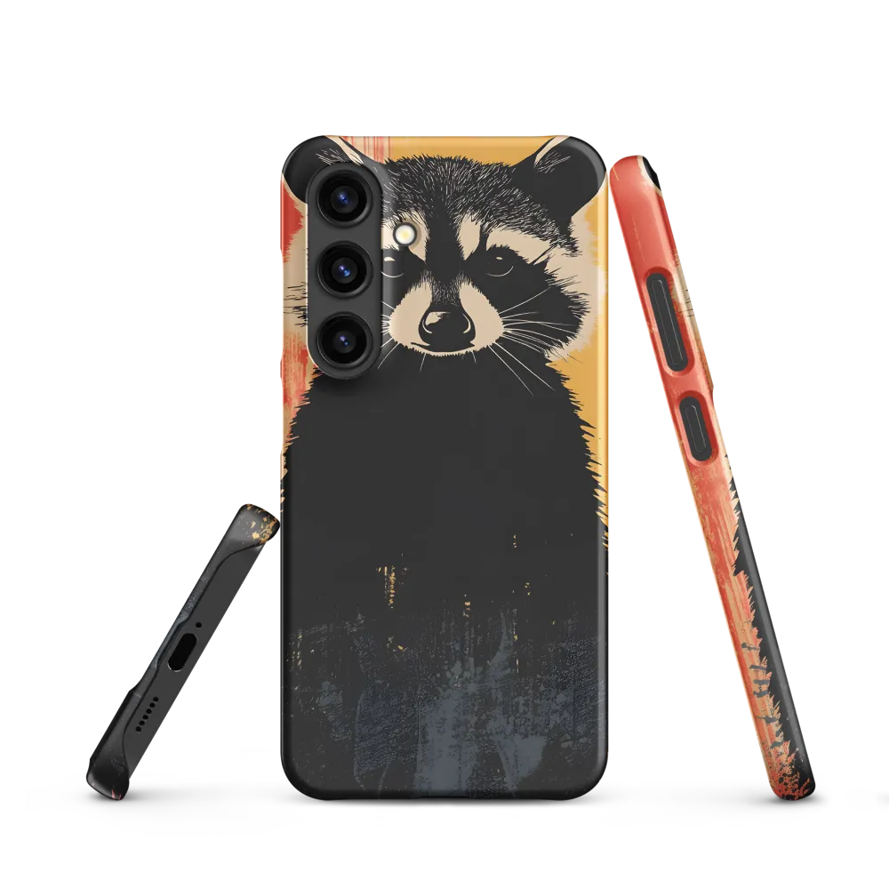 Whimsical Raccoon Portrait