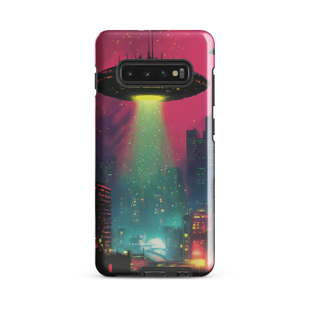 Encounter Above Neon Heights | Phone Case |  S10 Plus | Tough Case | Glossy