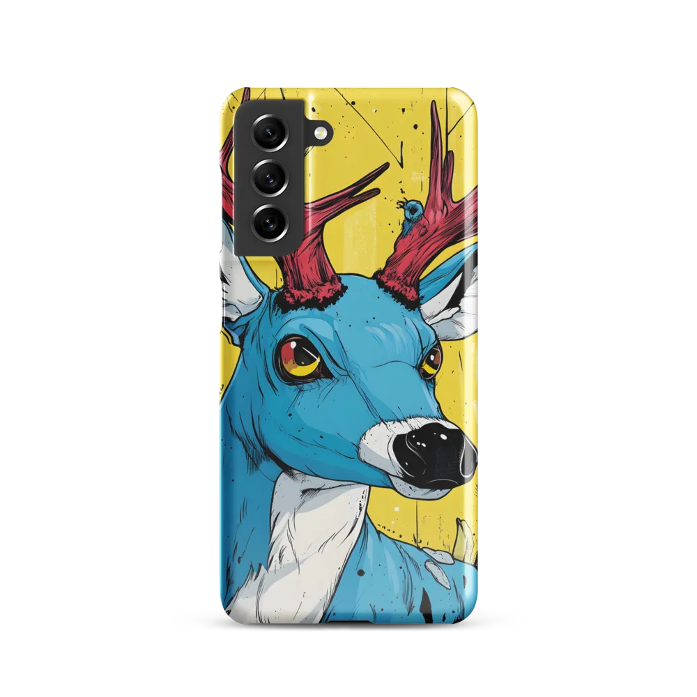 Vivid Antlers: A Modern Take on Nature