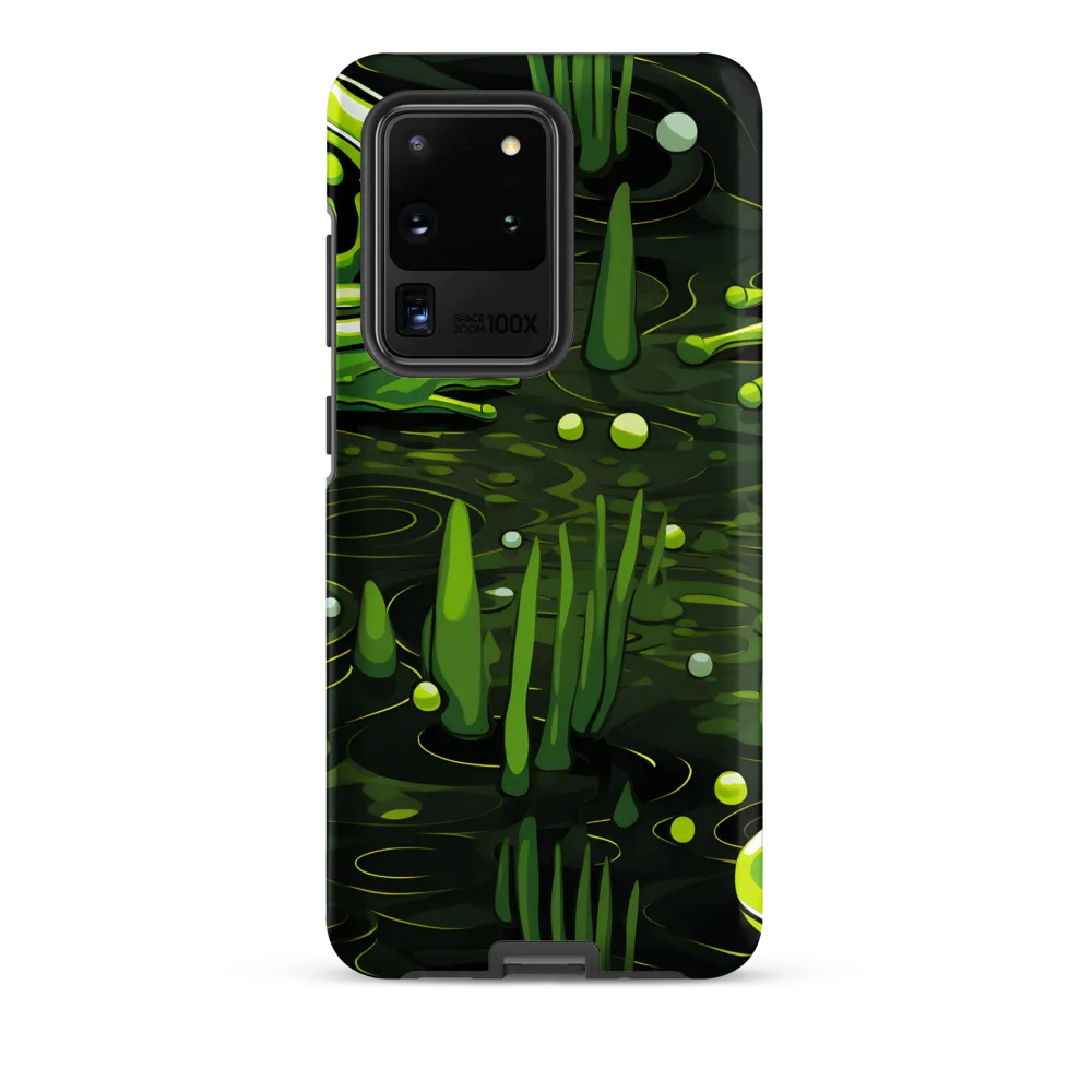 Green Harmony: Life Beneath the Surface