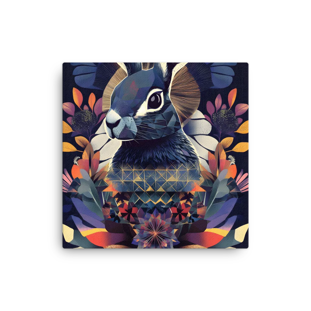Ethereal Bunny: A Geometric Wonderland