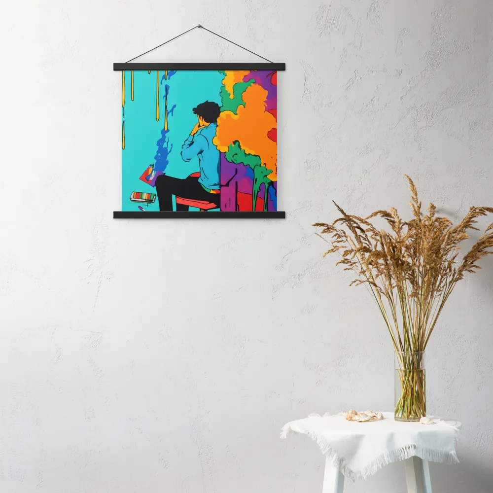 The Artist Within | Poster With Black Wood Hanger | 18″×18″