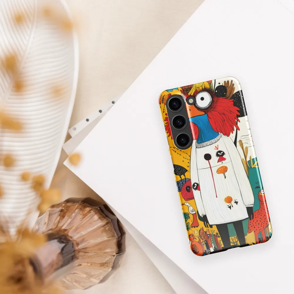 Whimsical Bird's Embrace