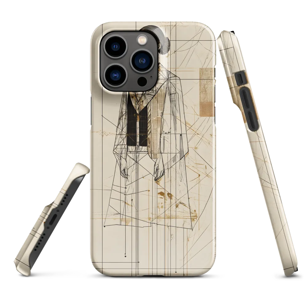 Elegance in Lines | Phone Case |  14 Pro Max | Snap Case | Glossy