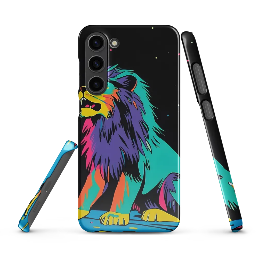 Roaring Colors: The Neon Lion